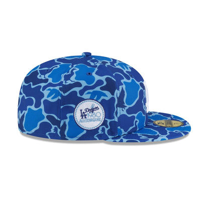 Los Angeles Dodgers Dion Dawkins Design Lab Camo 59FIFTY Fitted Hat