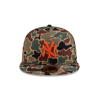 New York Yankees Dion Dawkins Design Lab Camo 59FIFTY Fitted Hat