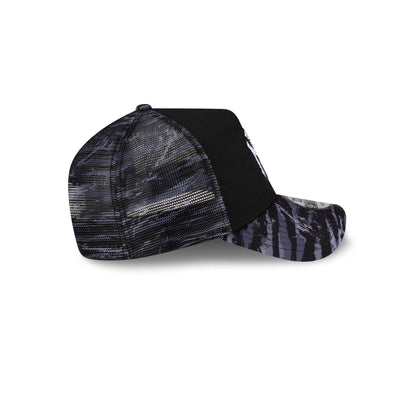New York Yankees Dion Dawkins Design Lab Camo 9FORTY A-Frame Trucker Hat
