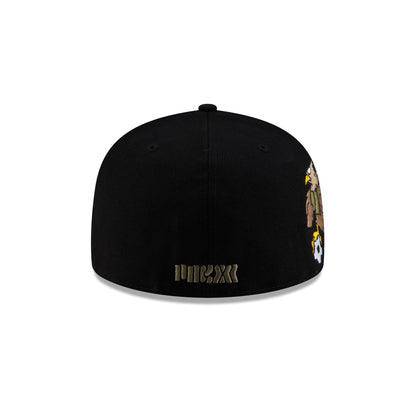 Rodrigo Roji x New Era Cap Soccer Black 59FIFTY Fitted Hat