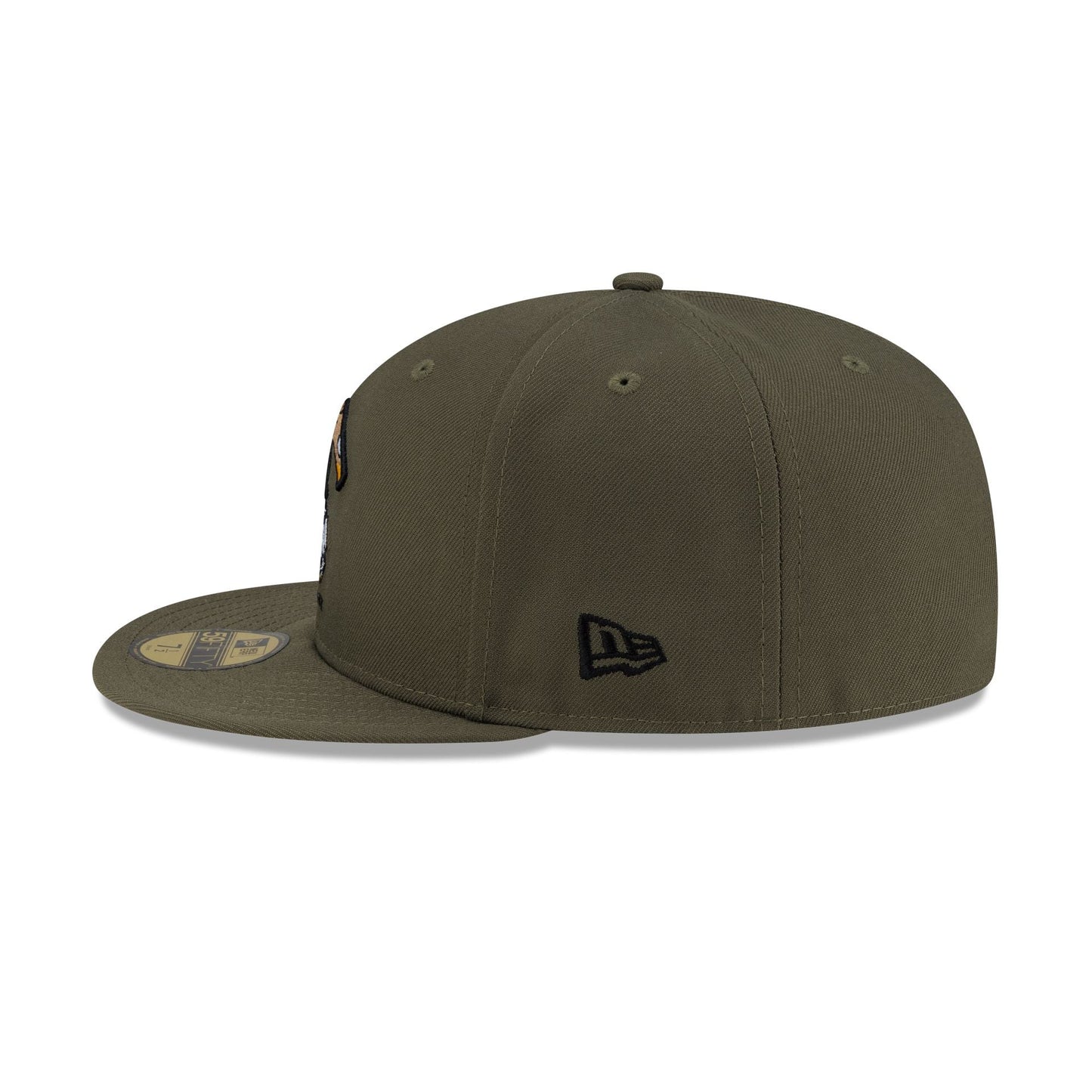 Rodrigo Roji x New Era Cap Soccer Olive Green 59FIFTY Fitted Hat
