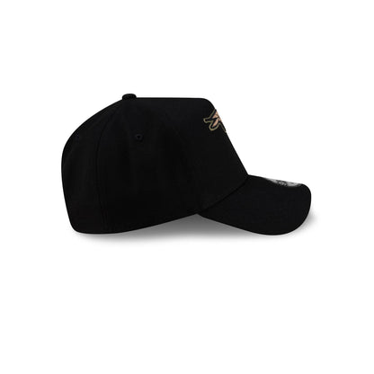 Rodrigo Roji x New Era Cap Soccer Black 9FORTY A-Frame Snapback Hat