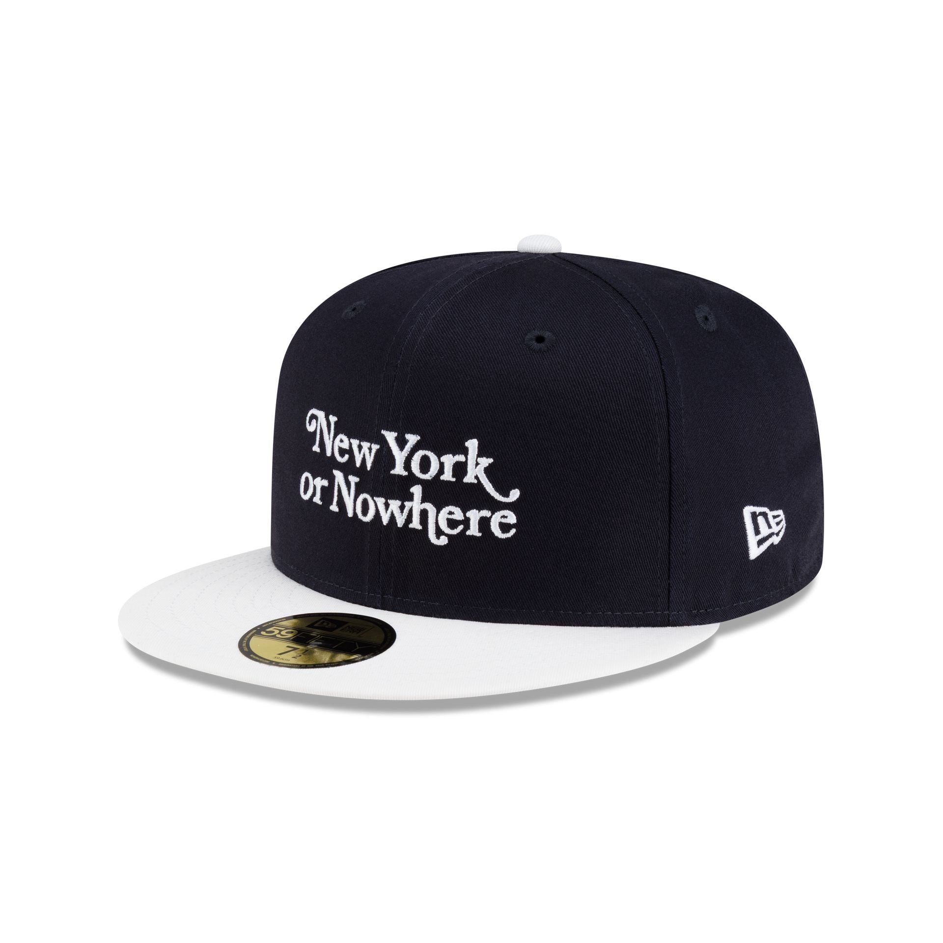 New York or Nowhere x New York Yankees Navy 59FIFTY Fitted Hat