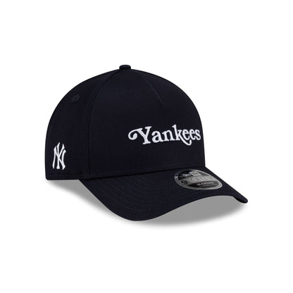 New York or Nowhere x New York Yankees Black 9FORTY M-Crown A-Frame Snapback Hat