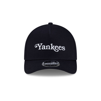 New York or Nowhere x New York Yankees Black 9FORTY M-Crown A-Frame Snapback Hat