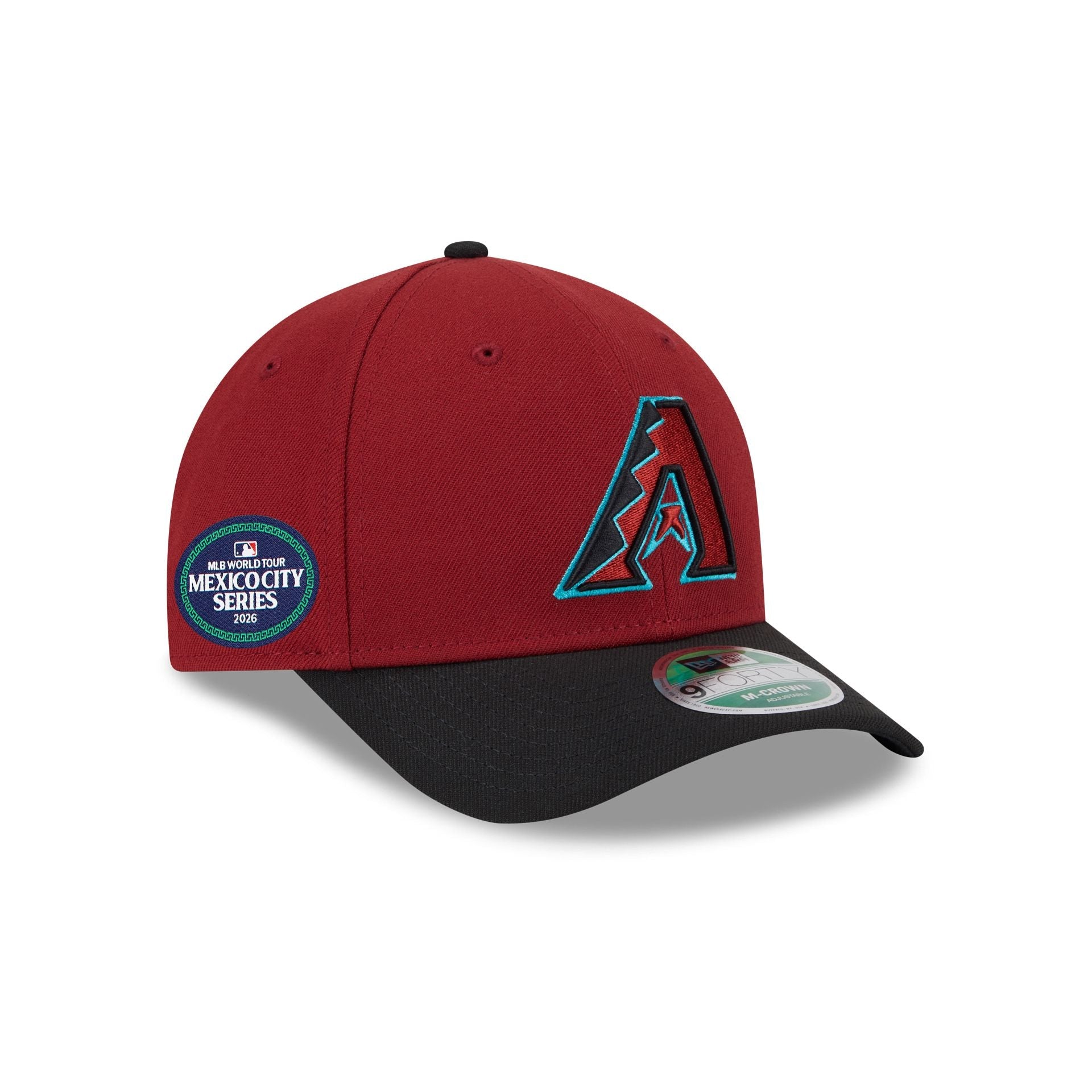 Arizona Diamondbacks 2026 MLB World Tour Mexico City Series Sidepatch 9FORTY M-Crown Snapback Hat