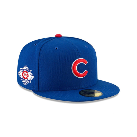 Chicago Cubs 150th Anniversary 59FIFTY Fitted Hat
