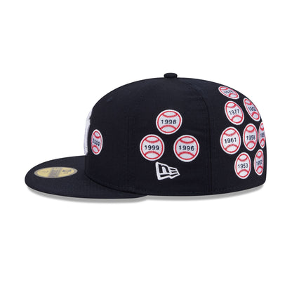 Spike Lee x New York Yankees World Series Champions Baseballs Wool 59FIFTY Fitted Hat