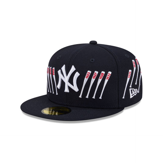 Spike Lee x New York Yankees World Series Champions Bats Wool 59FIFTY Fitted Hat