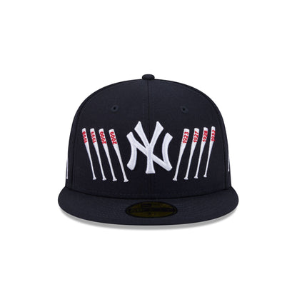 Spike Lee x New York Yankees World Series Champions Bats Wool 59FIFTY Fitted Hat