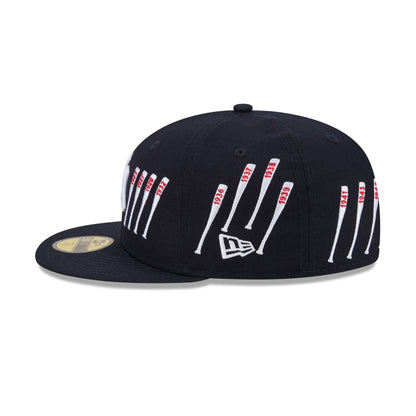 Spike Lee x New York Yankees World Series Champions Bats Wool 59FIFTY Fitted Hat