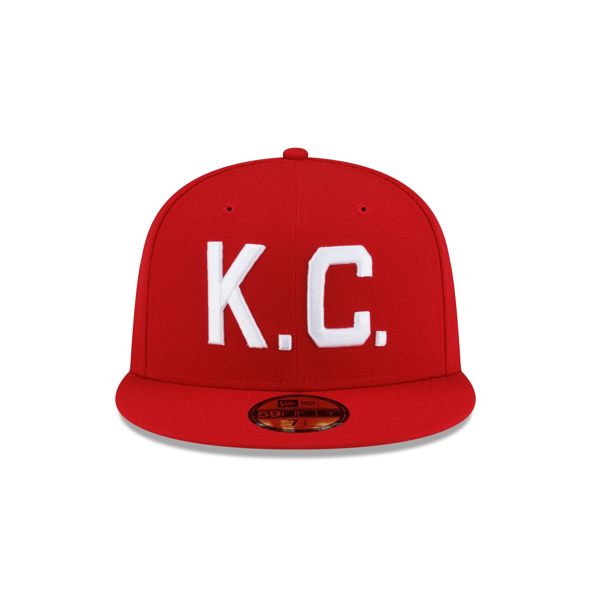 Kansas City Monarchs Turn Back the Clock Red 59FIFTY Fitted Hat