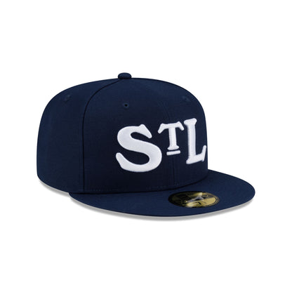 St. Louis Stars Turn Back the Clock Blue 59FIFTY Fitted Hat