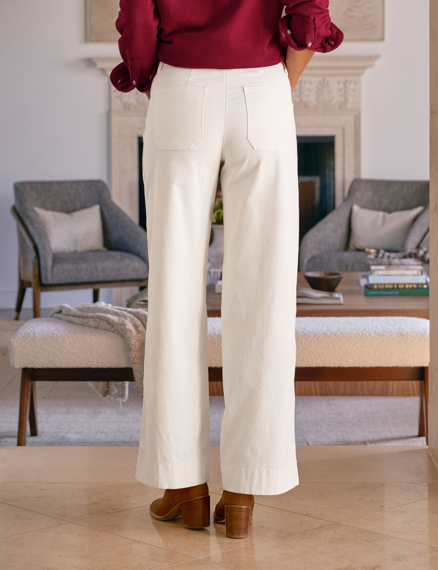 LIMERICK Chalk, Italian Peached Twill