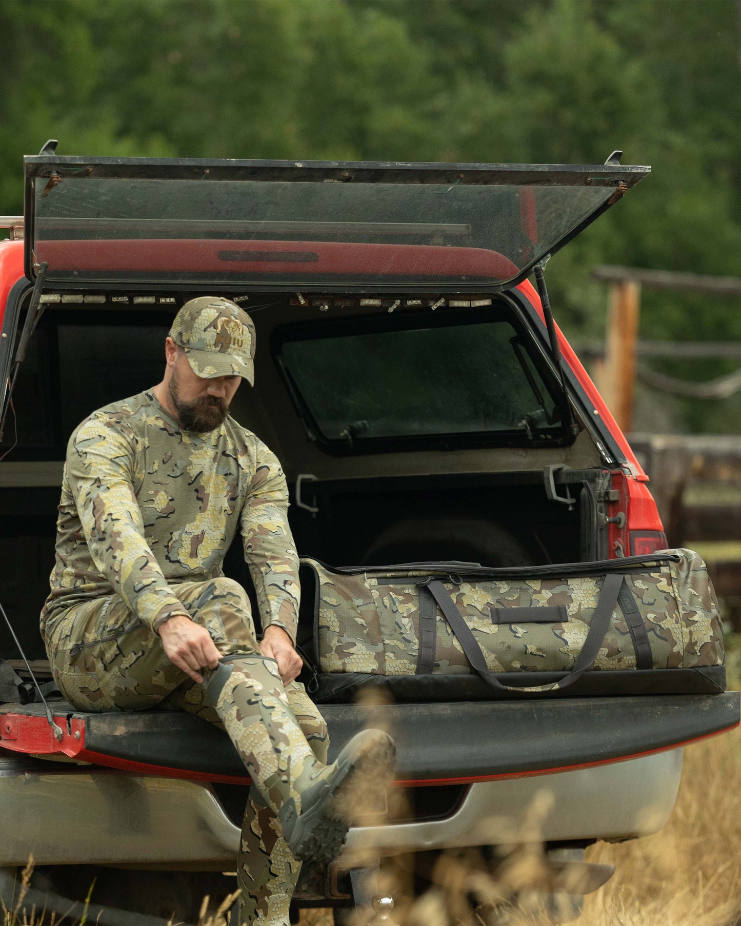 TwoTrack 8000 Boot Duffel | Bourbon