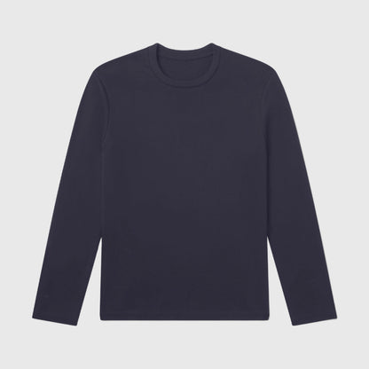 Precision Long Sleeve Tee -- Deep Blue