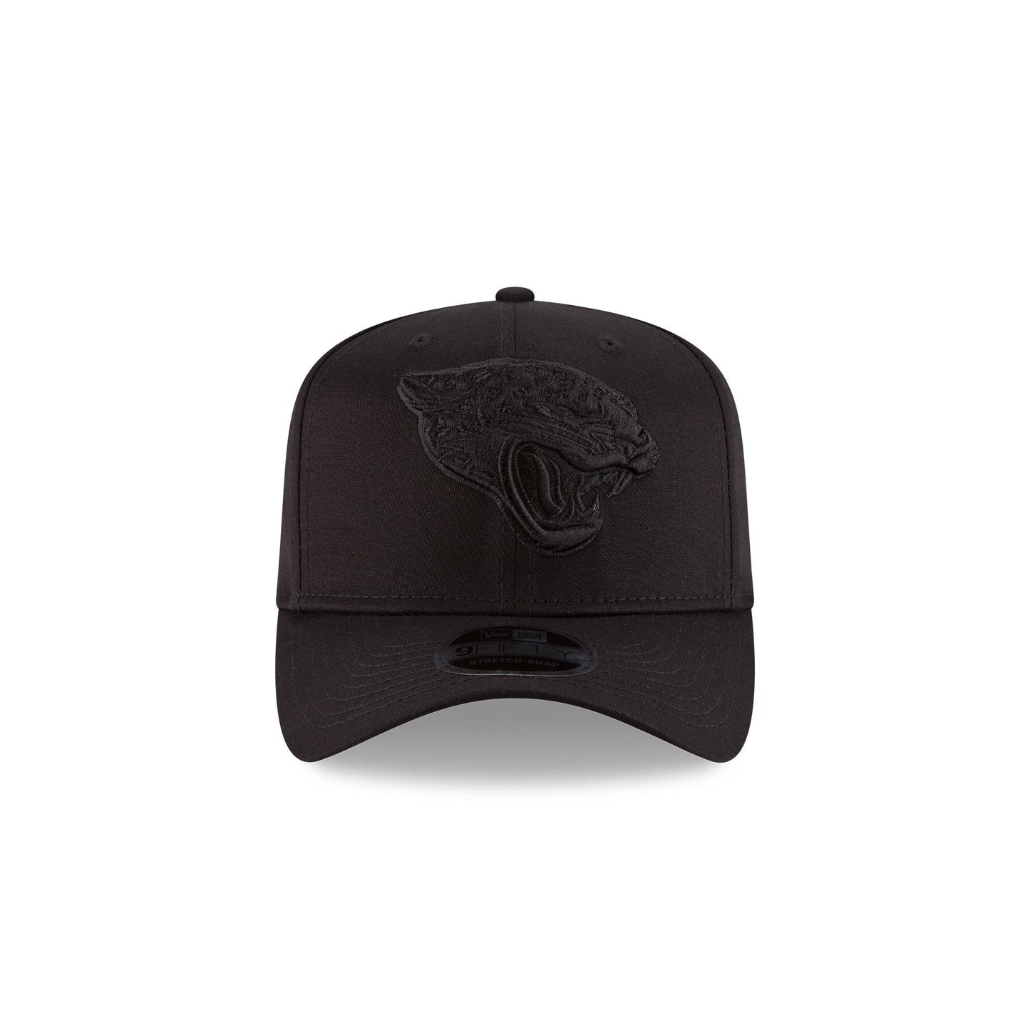 Jacksonville Jaguars Black On Black Stretch Snap 9FIFTY Snapback Hat