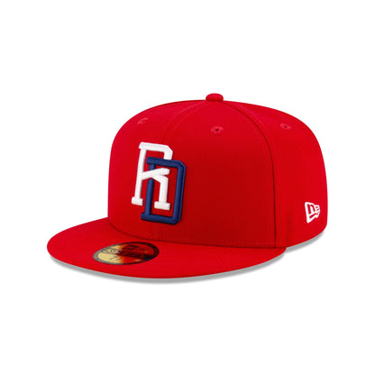 Dominican Republic Red 59FIFTY Fitted Hat