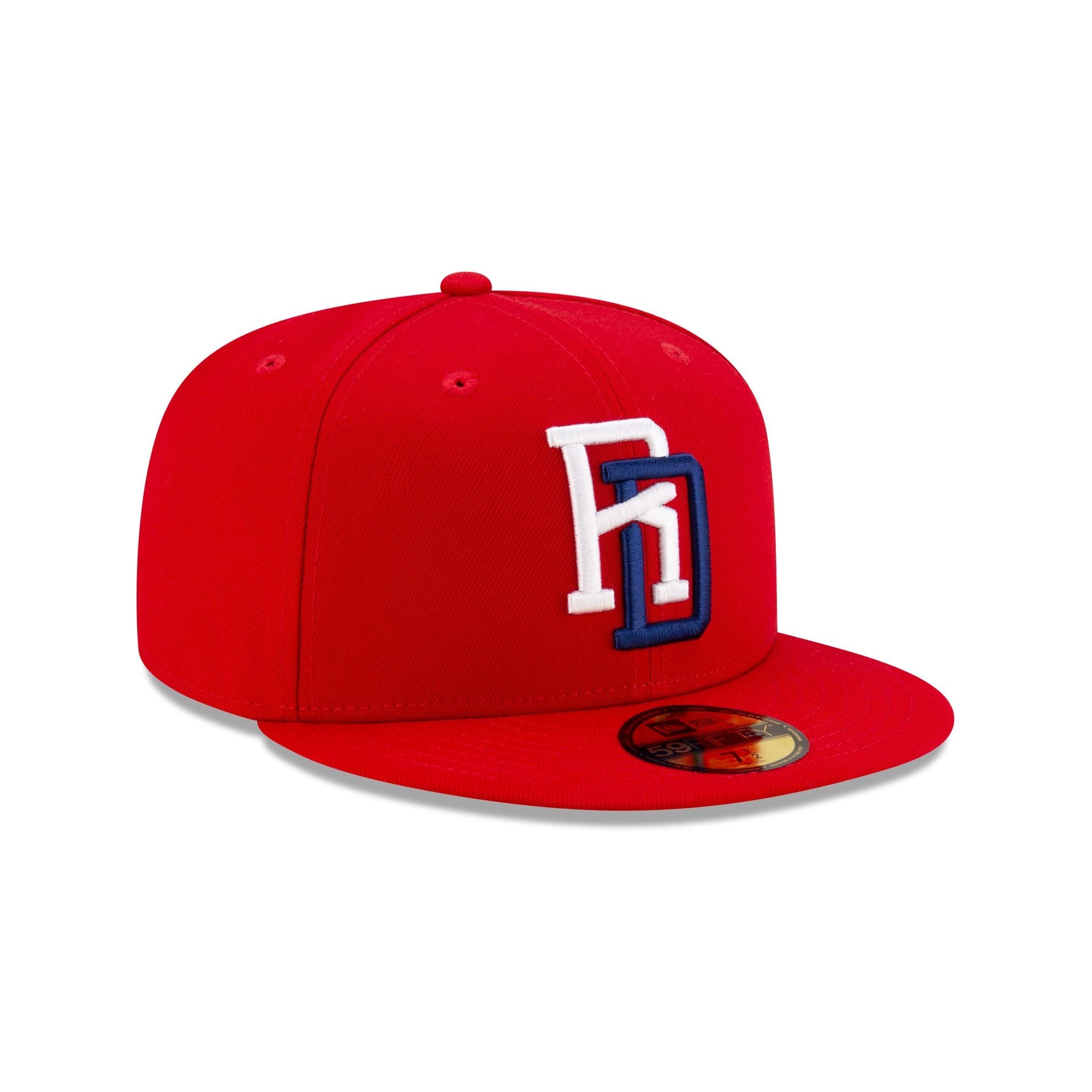 Dominican Republic Red 59FIFTY Fitted Hat
