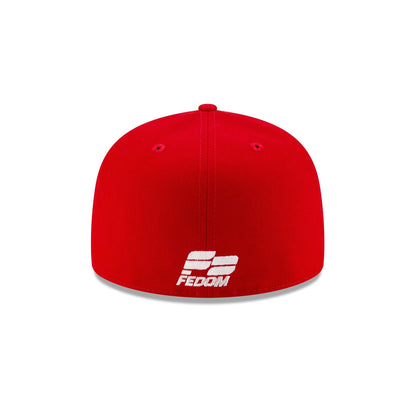 Dominican Republic Red 59FIFTY Fitted Hat
