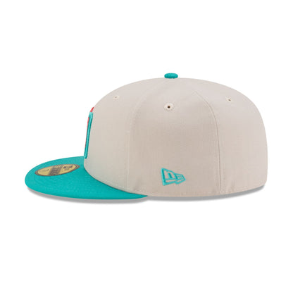 Dominican Republic Teal 59FIFTY Fitted Hat