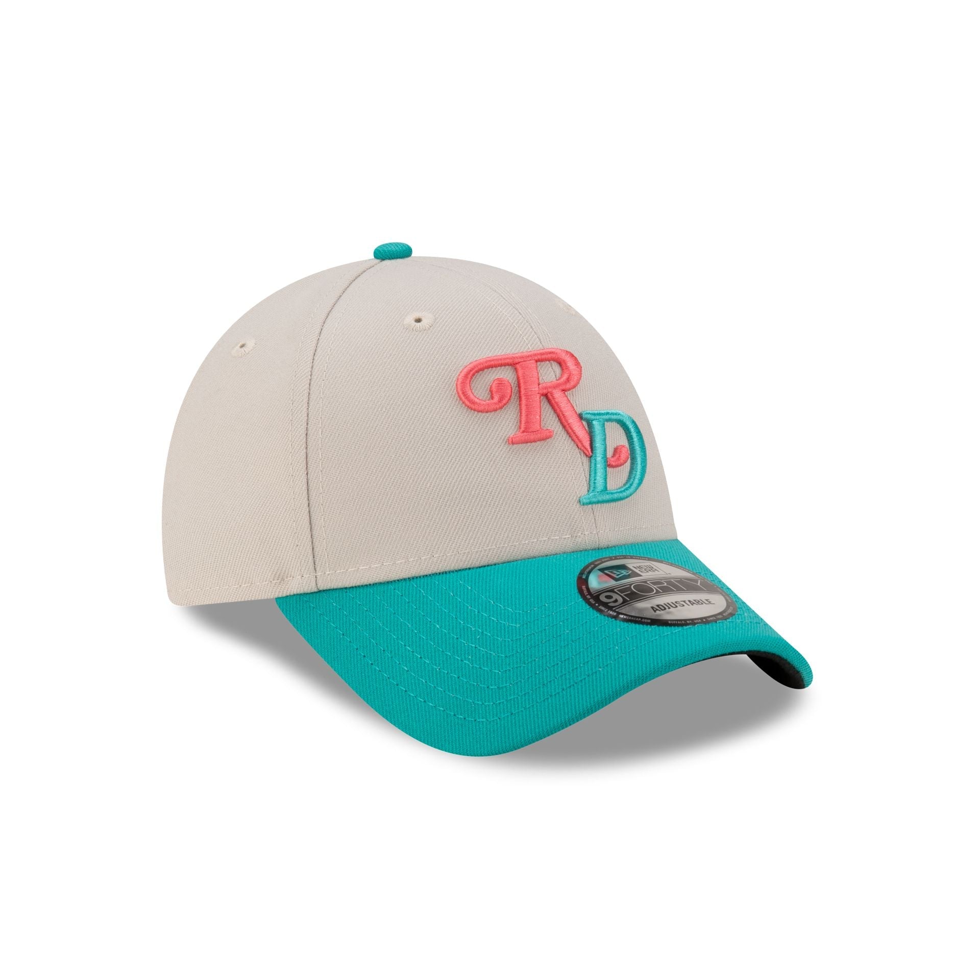 Dominican Republic Teal Script 9FORTY Snapback Hat