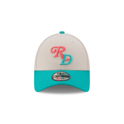 Dominican Republic Teal Script 9FORTY Snapback Hat
