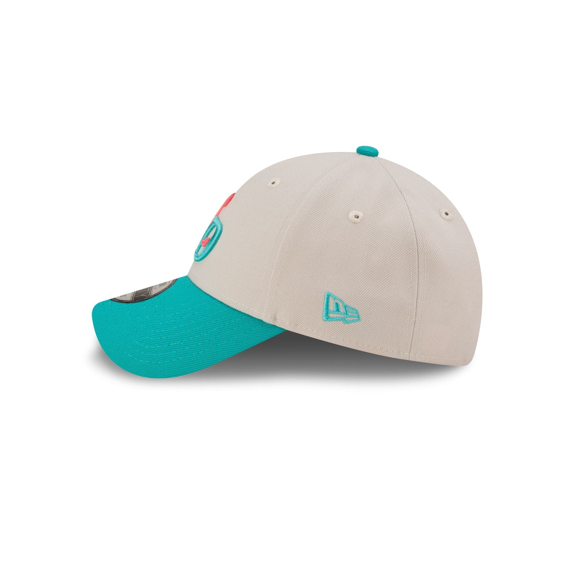 Dominican Republic Teal Script 9FORTY Snapback Hat
