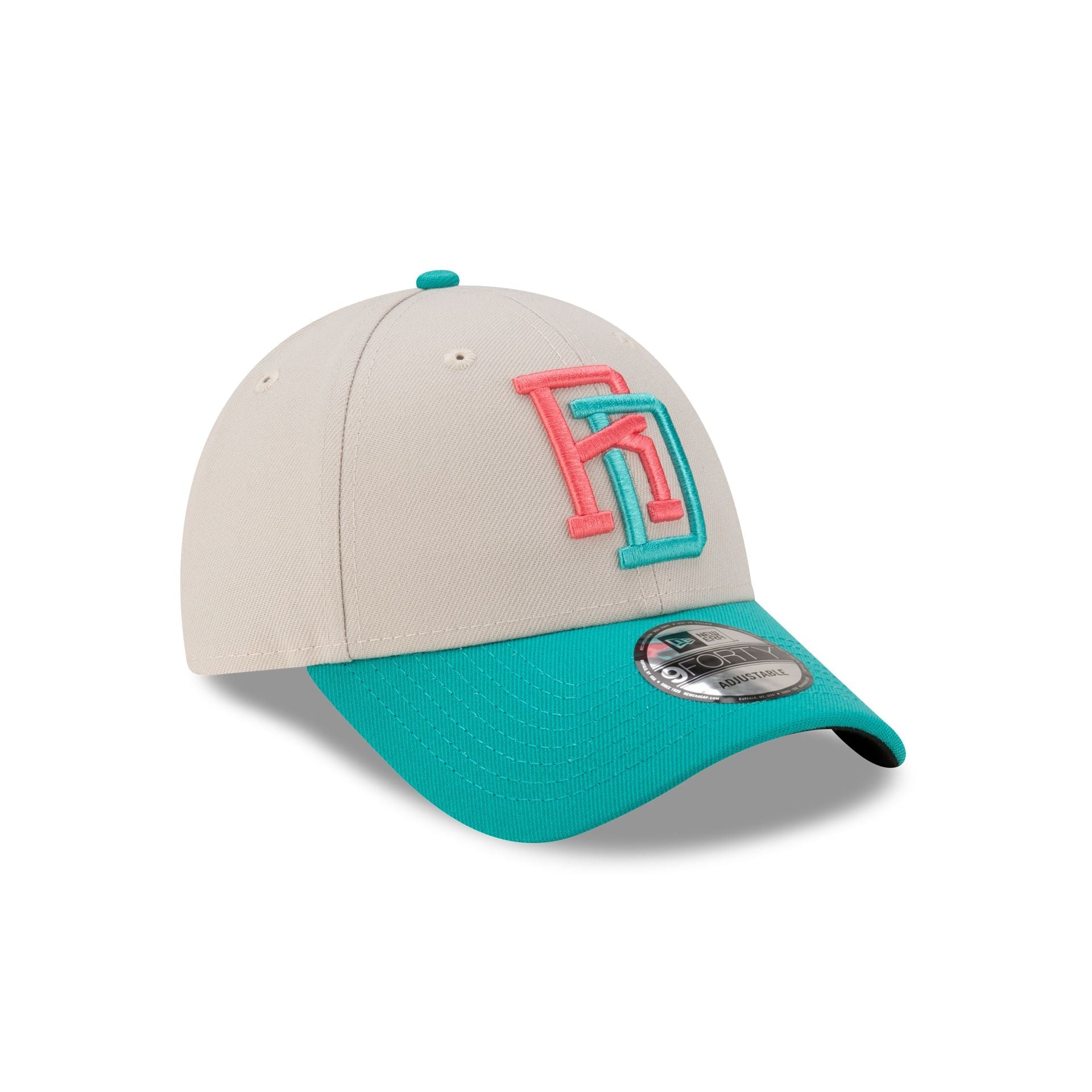 Dominican Republic Teal 9FORTY Snapback Hat