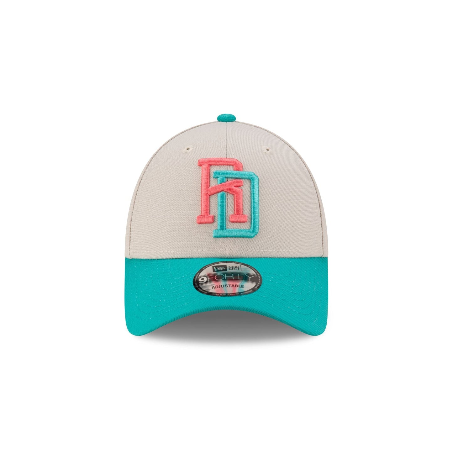 Dominican Republic Teal 9FORTY Snapback Hat