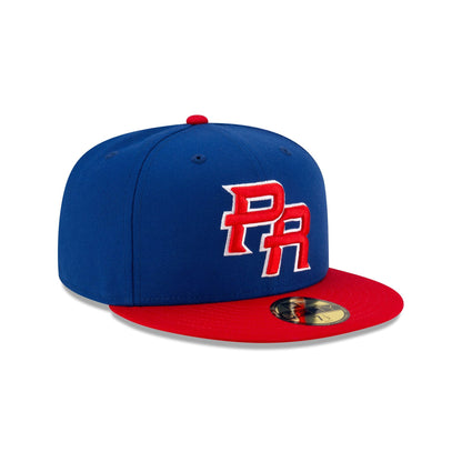 Puerto Rico Royal Blue Alt 59FIFTY Fitted Hat
