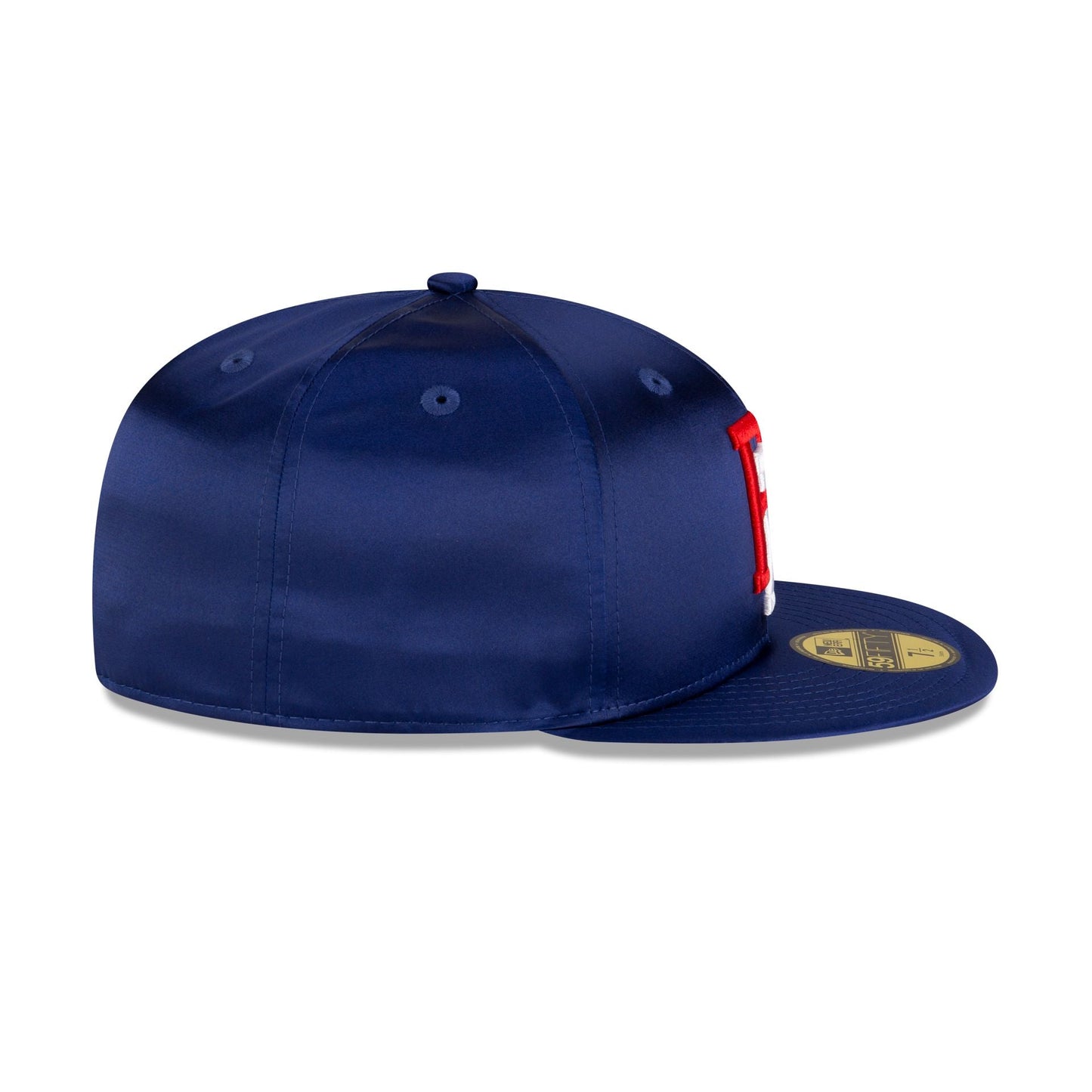 Dominican Republic Royal Blue Satin 59FIFTY Fitted Hat
