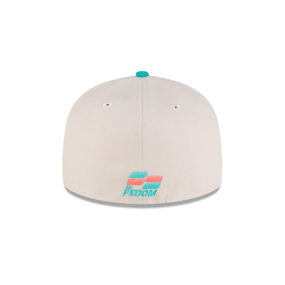 Dominican Republic Teal Script 59FIFTY Fitted Hat