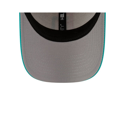 Dominican Republic Teal Alt 9FORTY Snapback Hat