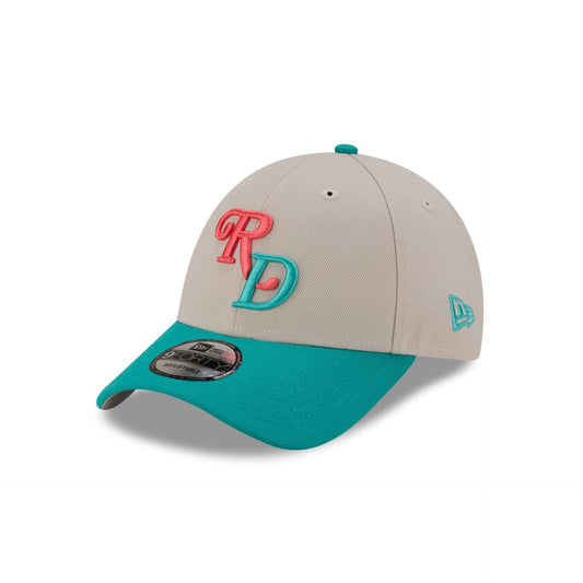 Dominican Republic Teal Script Alt 9FORTY Snapback Hat