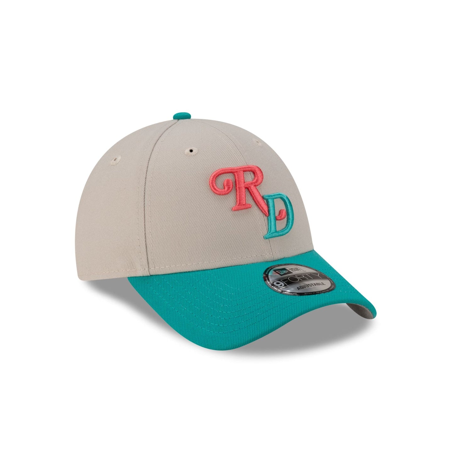 Dominican Republic Teal Script Alt 9FORTY Snapback Hat
