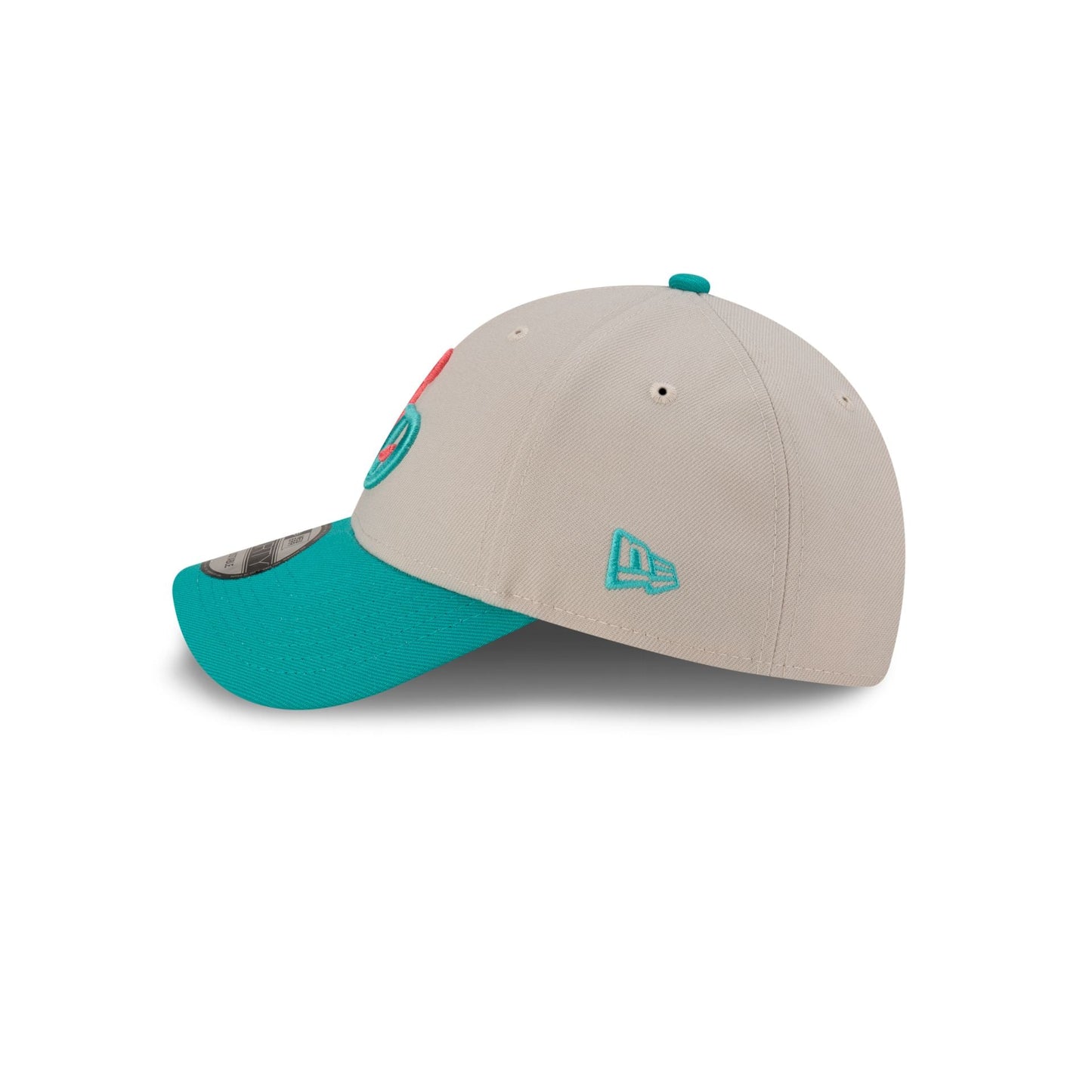 Dominican Republic Teal Script Alt 9FORTY Snapback Hat