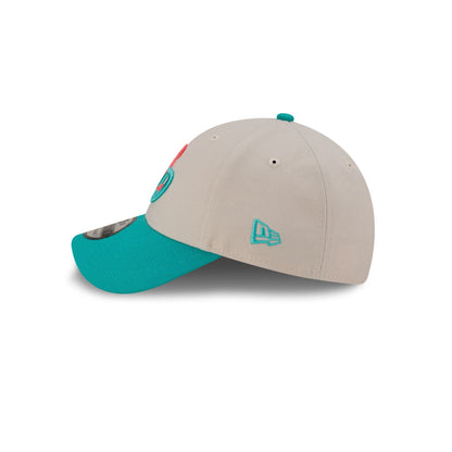 Dominican Republic Teal Script Alt 9FORTY Snapback Hat
