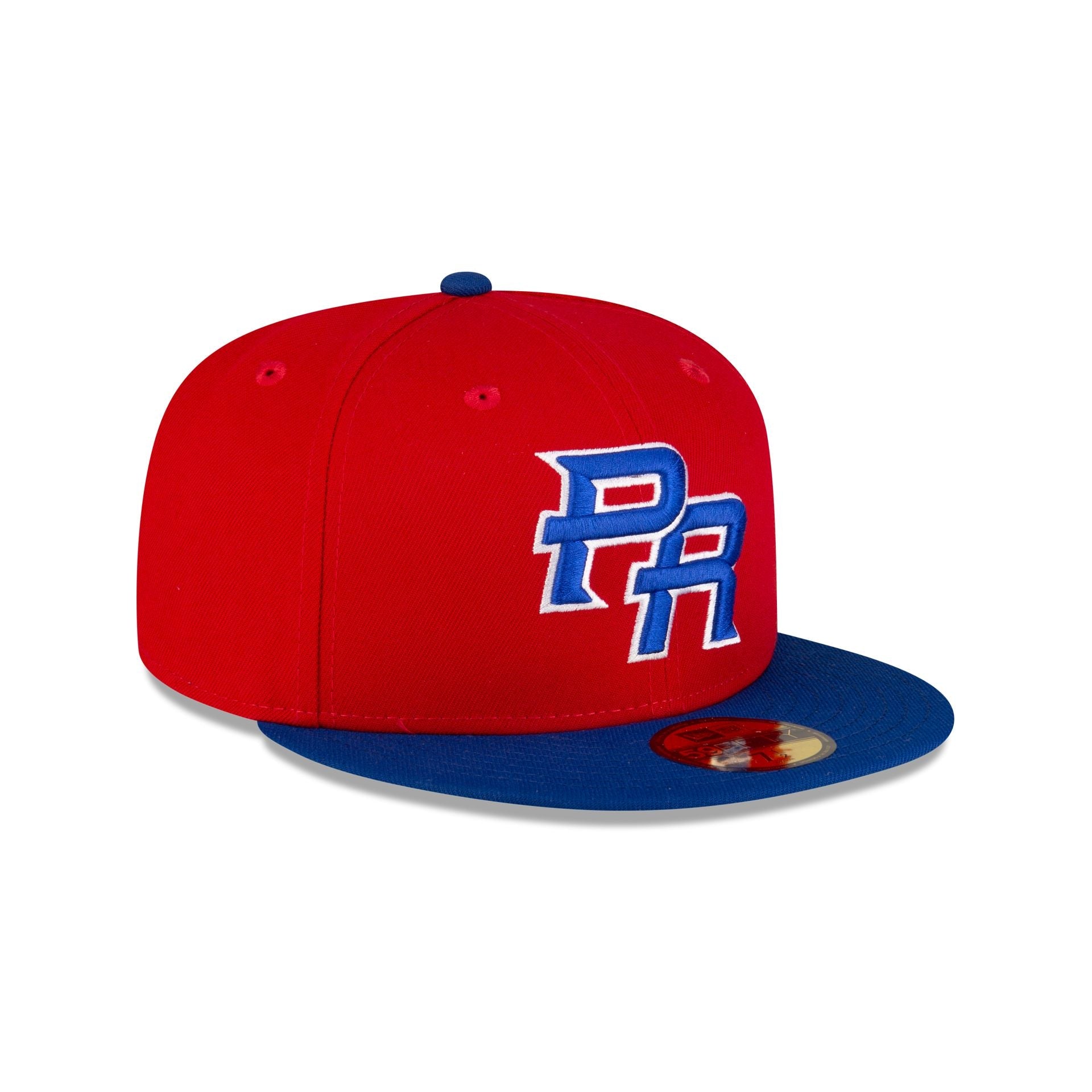 Puerto Rico Scarlet 59FIFTY Fitted Hat