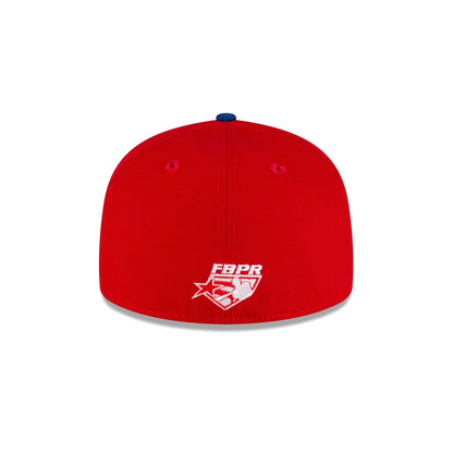 Puerto Rico Scarlet 59FIFTY Fitted Hat