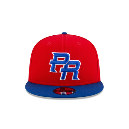 Puerto Rico Red 9FIFTY Snapback Hat