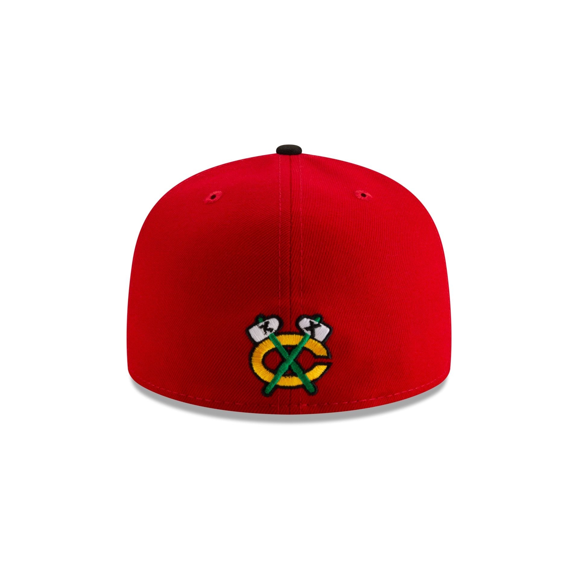 Chicago Blackhawks Red & Black 59FIFTY Fitted Hat