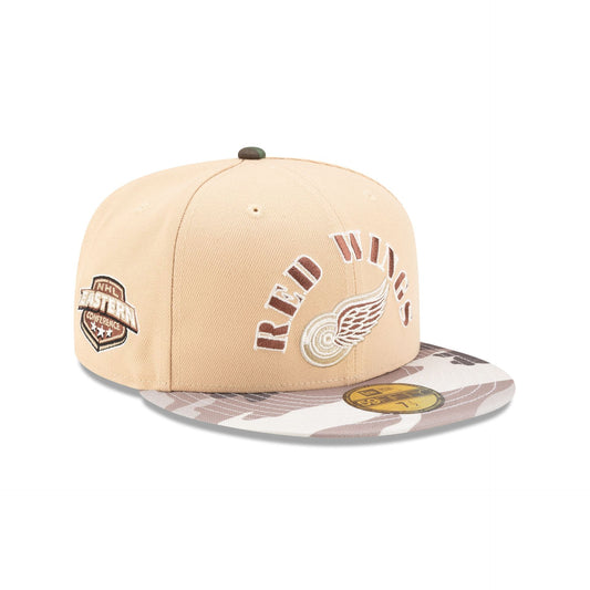 Detroit Red Wings Retro Camo 59FIFTY Fitted Hat
