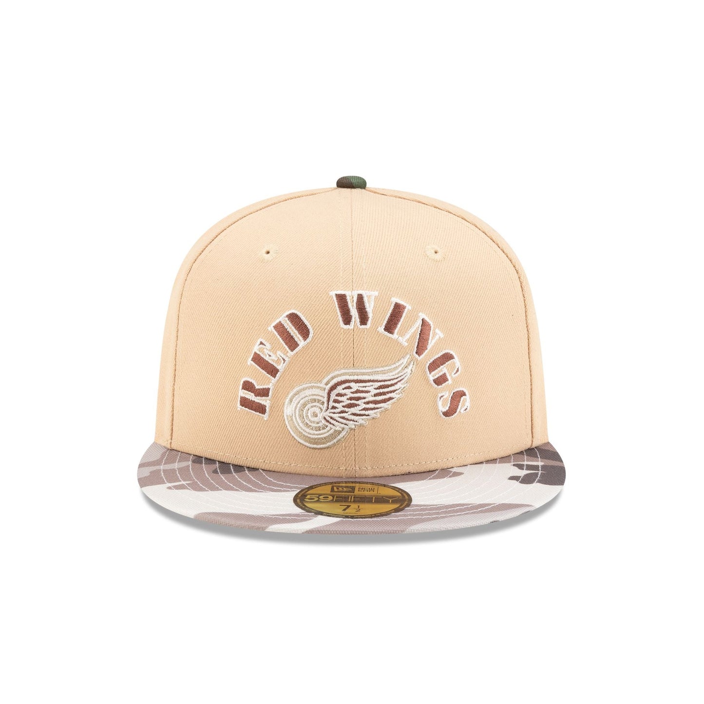 Detroit Red Wings Retro Camo 59FIFTY Fitted Hat