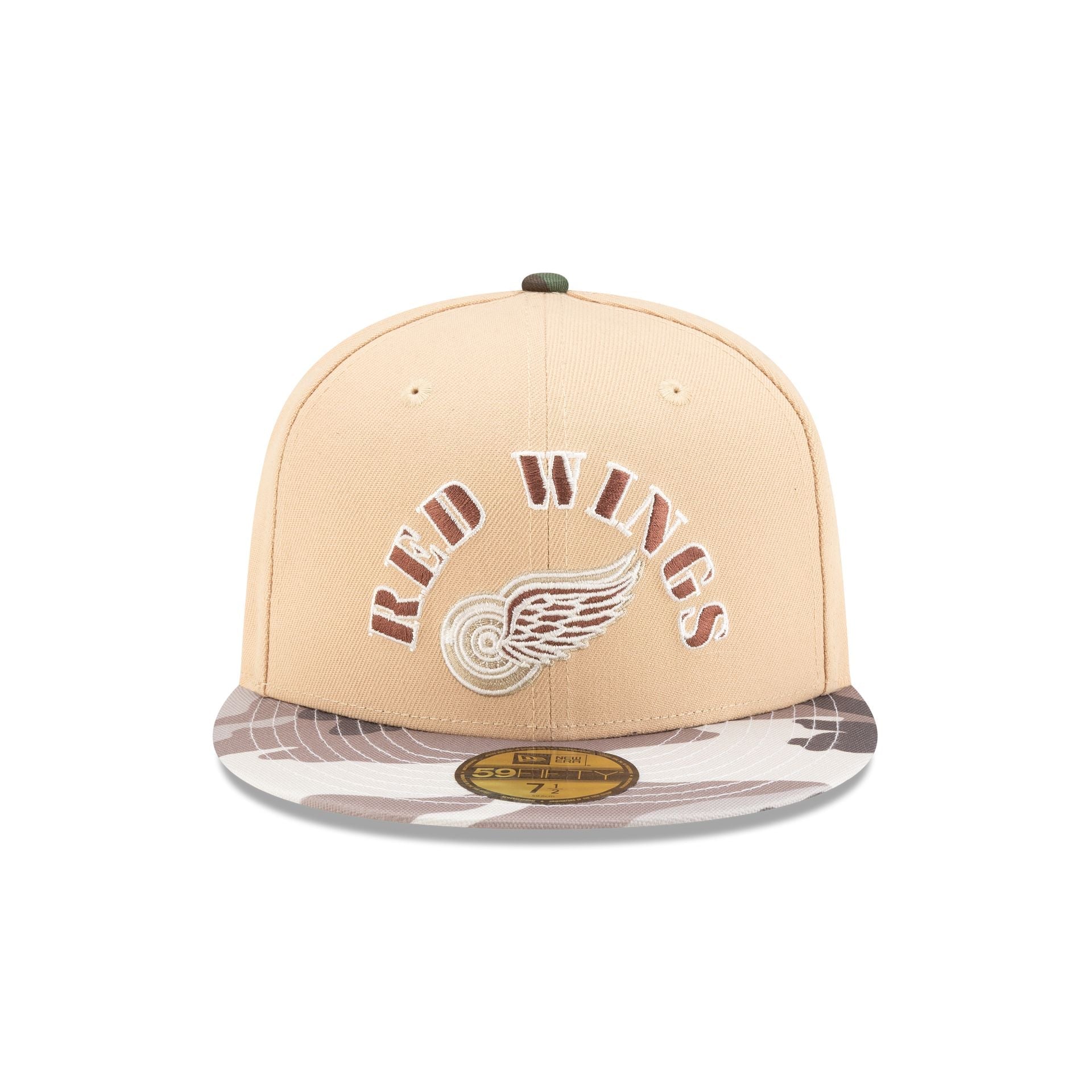 Detroit Red Wings Retro Camo 59FIFTY Fitted Hat