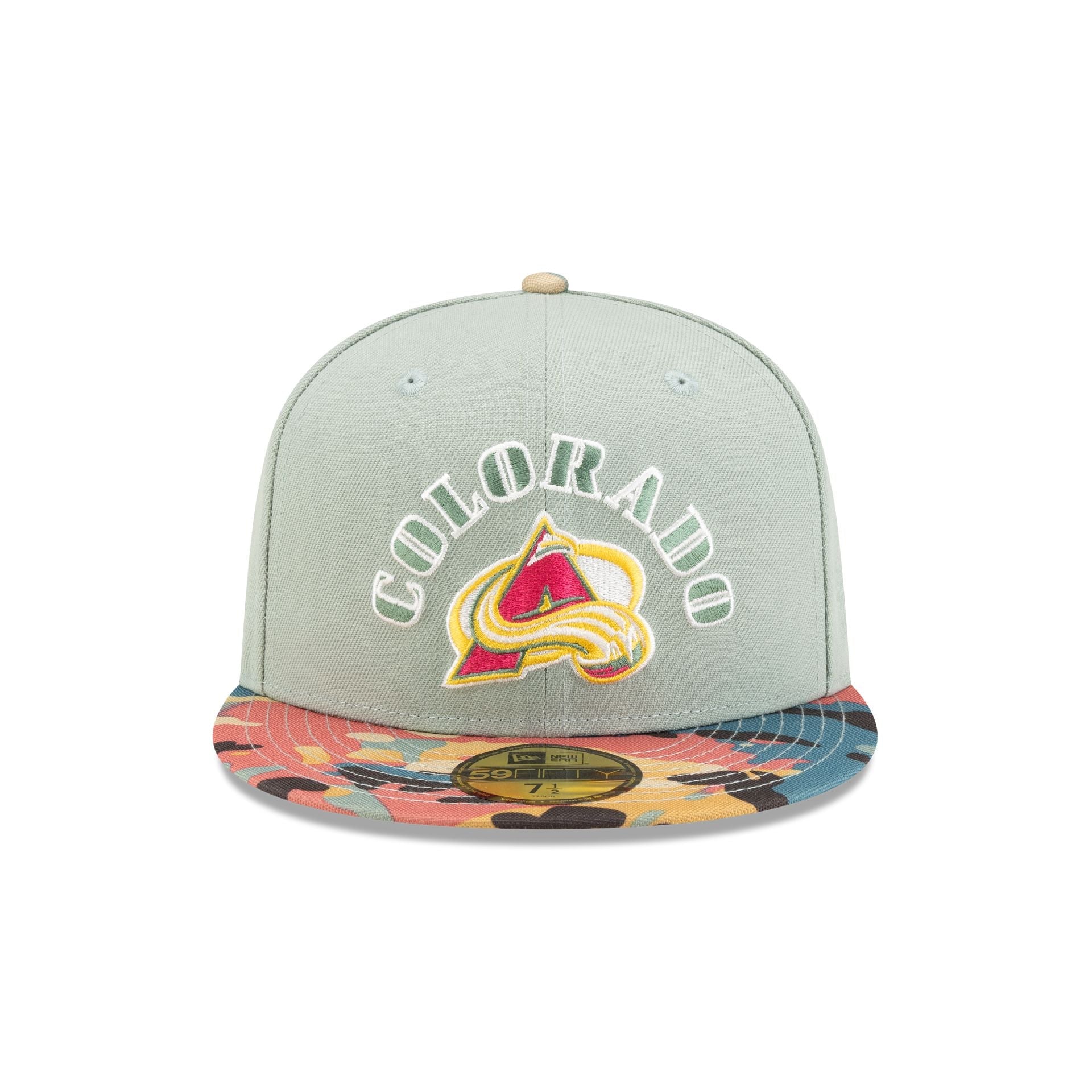 Colorado Avalanche Retro Everest Camo 59FIFTY Fitted Hat