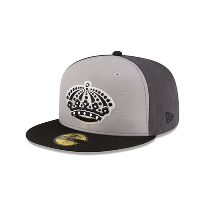Los Angeles Kings Alt Graphite 59FIFTY Fitted Hat