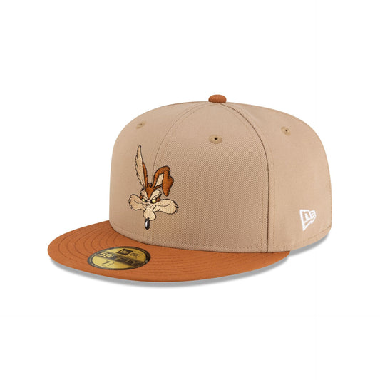 Looney Tunes Wile E. Coyote Camel Brown 59FIFTY Fitted Hat
