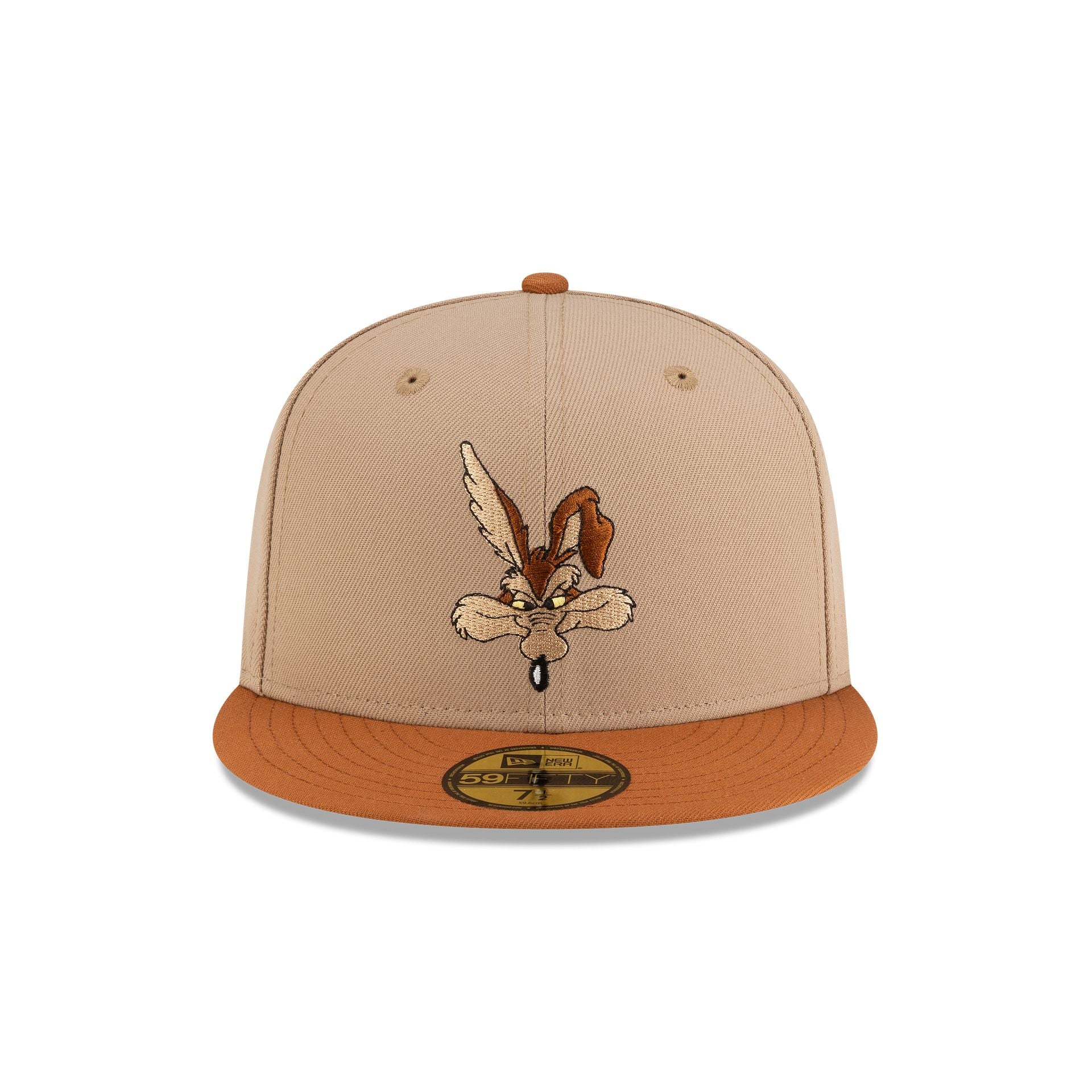 Looney Tunes Wile E. Coyote Camel Brown 59FIFTY Fitted Hat