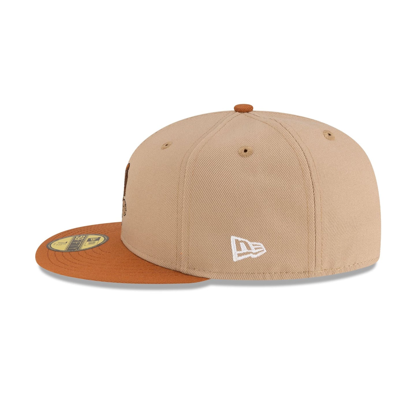 Looney Tunes Wile E. Coyote Camel Brown 59FIFTY Fitted Hat